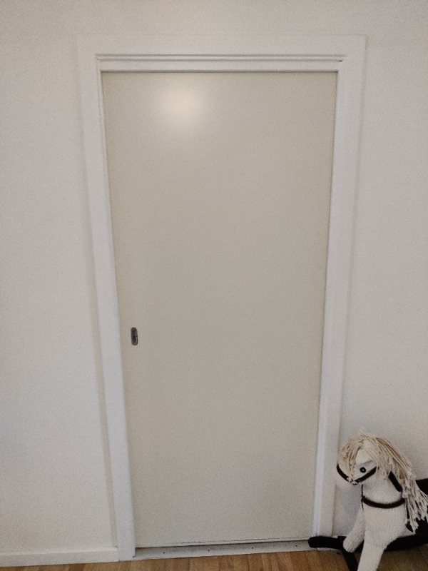 Reparation af skydedør