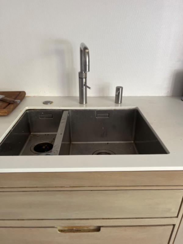 Gen opsætning af håndvask