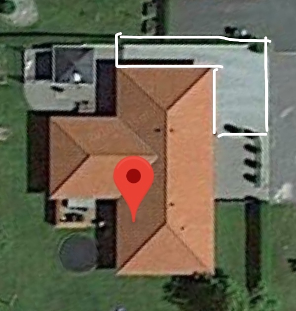 Have lagt 70 m2 herregårdssten i eksisterende indkørsel