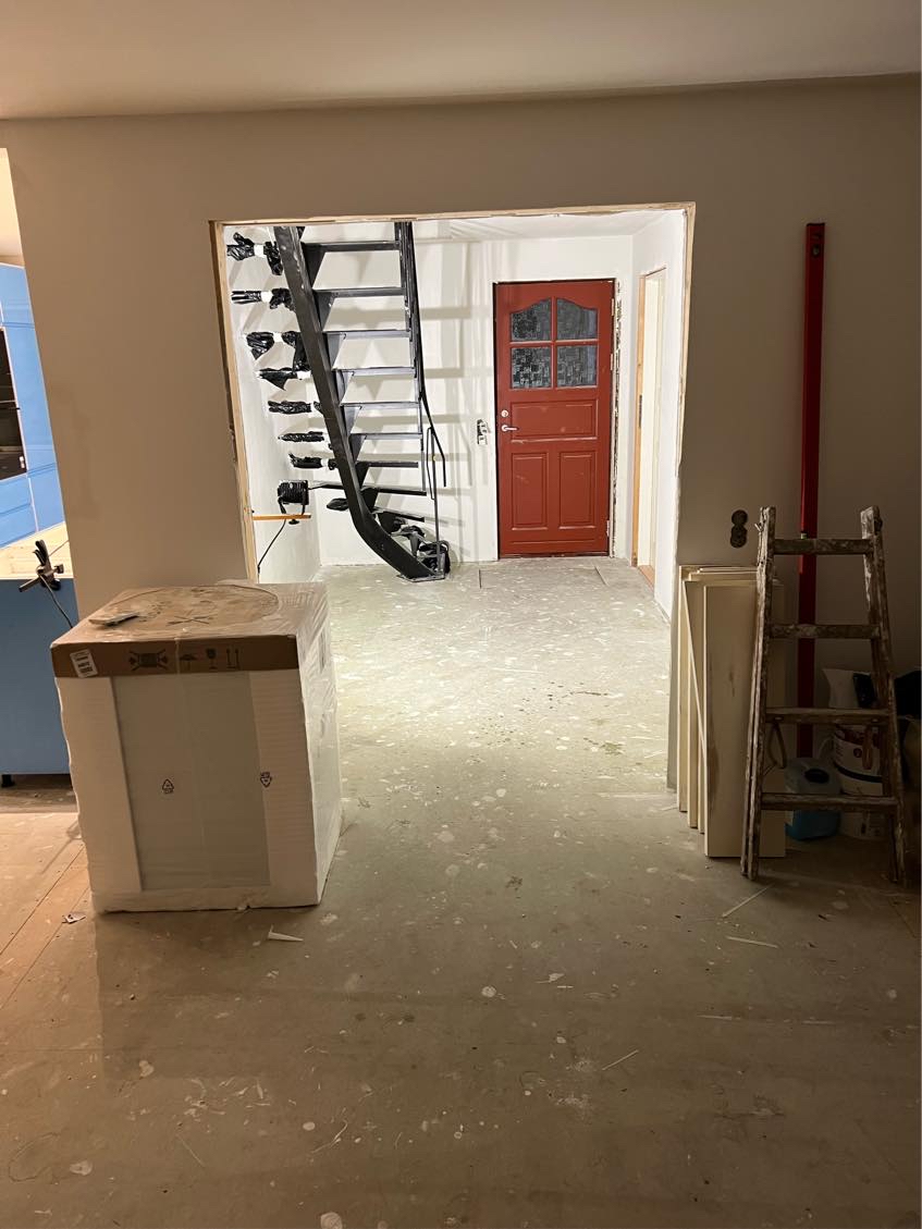 Hjælp til at ligge sildebens klikgulv 45m2