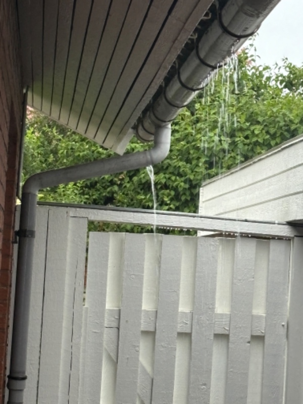 Reparation af nedløbsrør