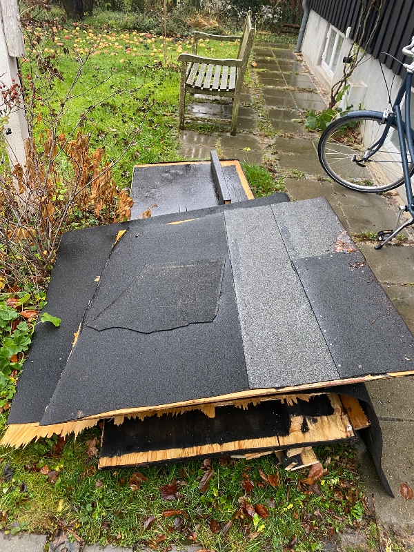 Afhentning af træaffald