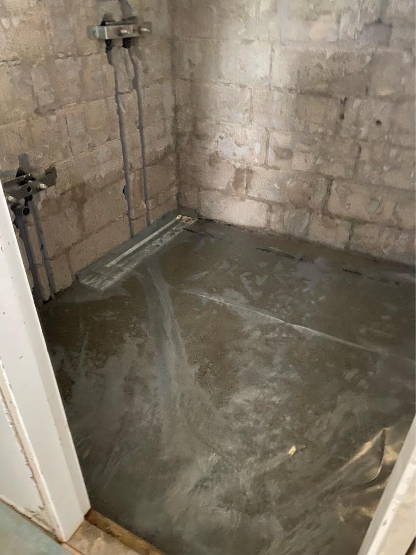 Filtse vægge før fliser