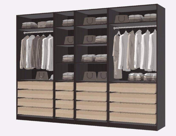 Samle stor IKEA PAX walkin (3 skabe)