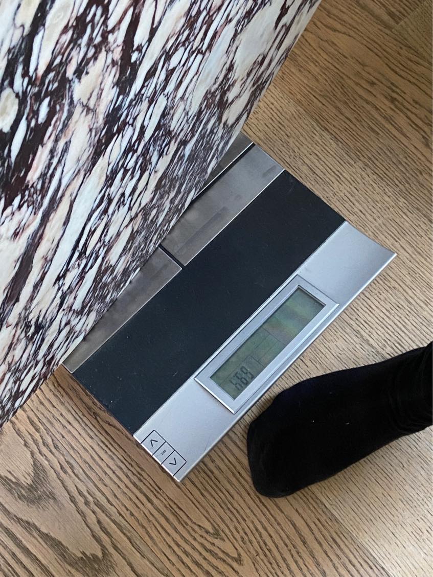 Flytning af tung bordplade