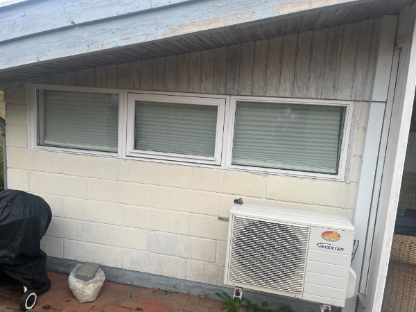 Pudsning/Kalkning af gasbeton sommerhus