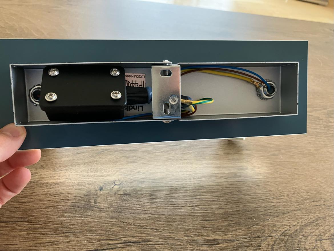 Opsætning af lampe