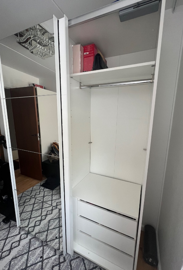 Flytte skab til andet værelse