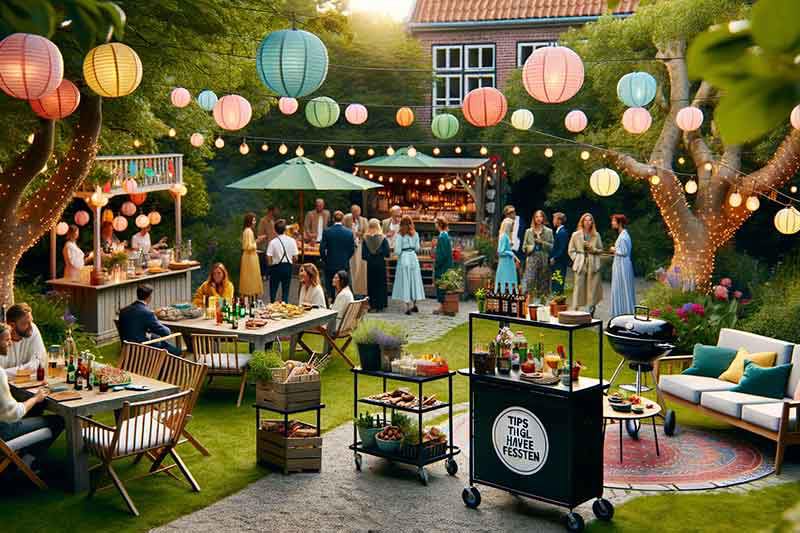 Servering eller anden hjælp til fest