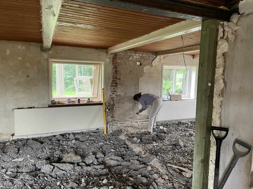 Maling skal fjernes fra loftspær