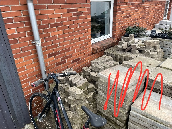 Afhentning og bortskaffelse af sten