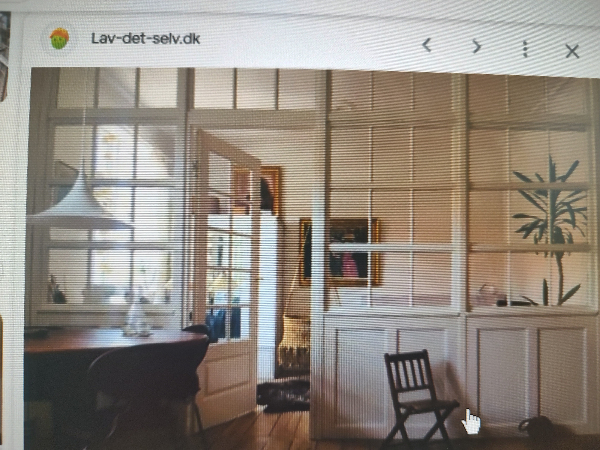 Kan I lave en glas+trævæg ligesom på dette billede? (360 cm bredde x 240 cm højde)?