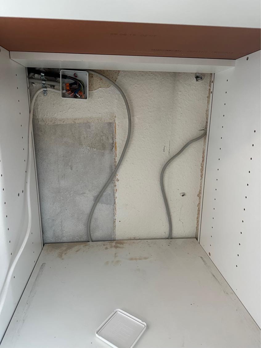 Installation af ovn og emhætte