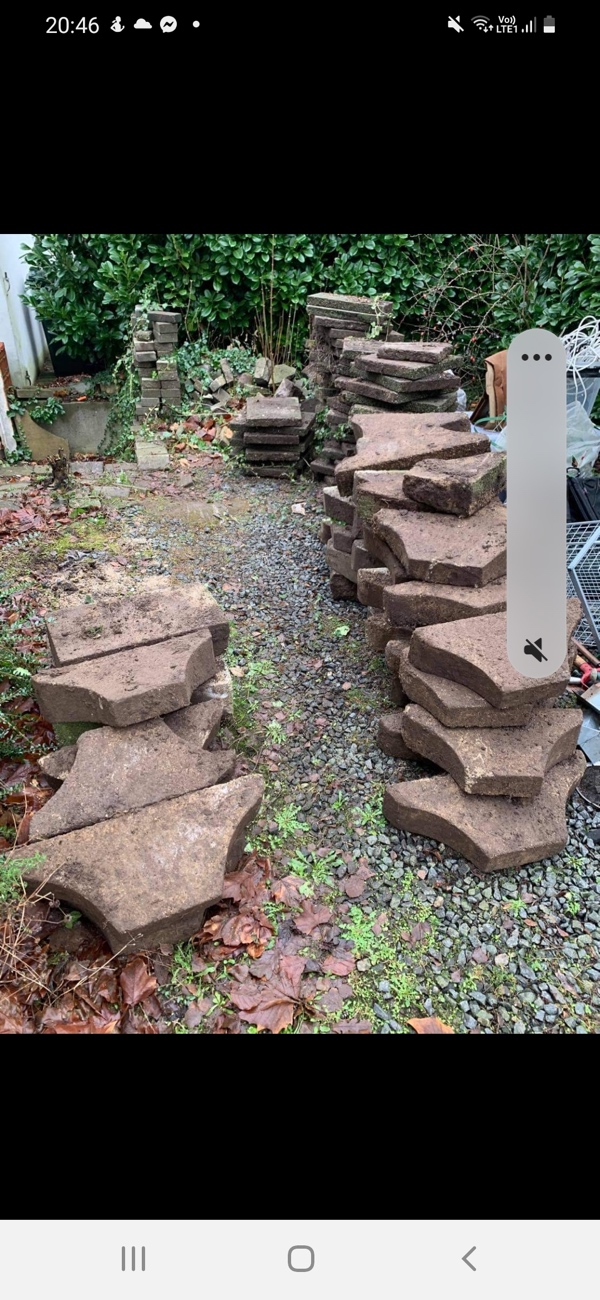 Bortskaffelse af havefliser