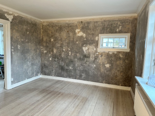 Fuldspartle og filte vægge