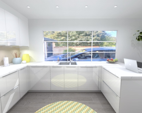 samling og montering køkken