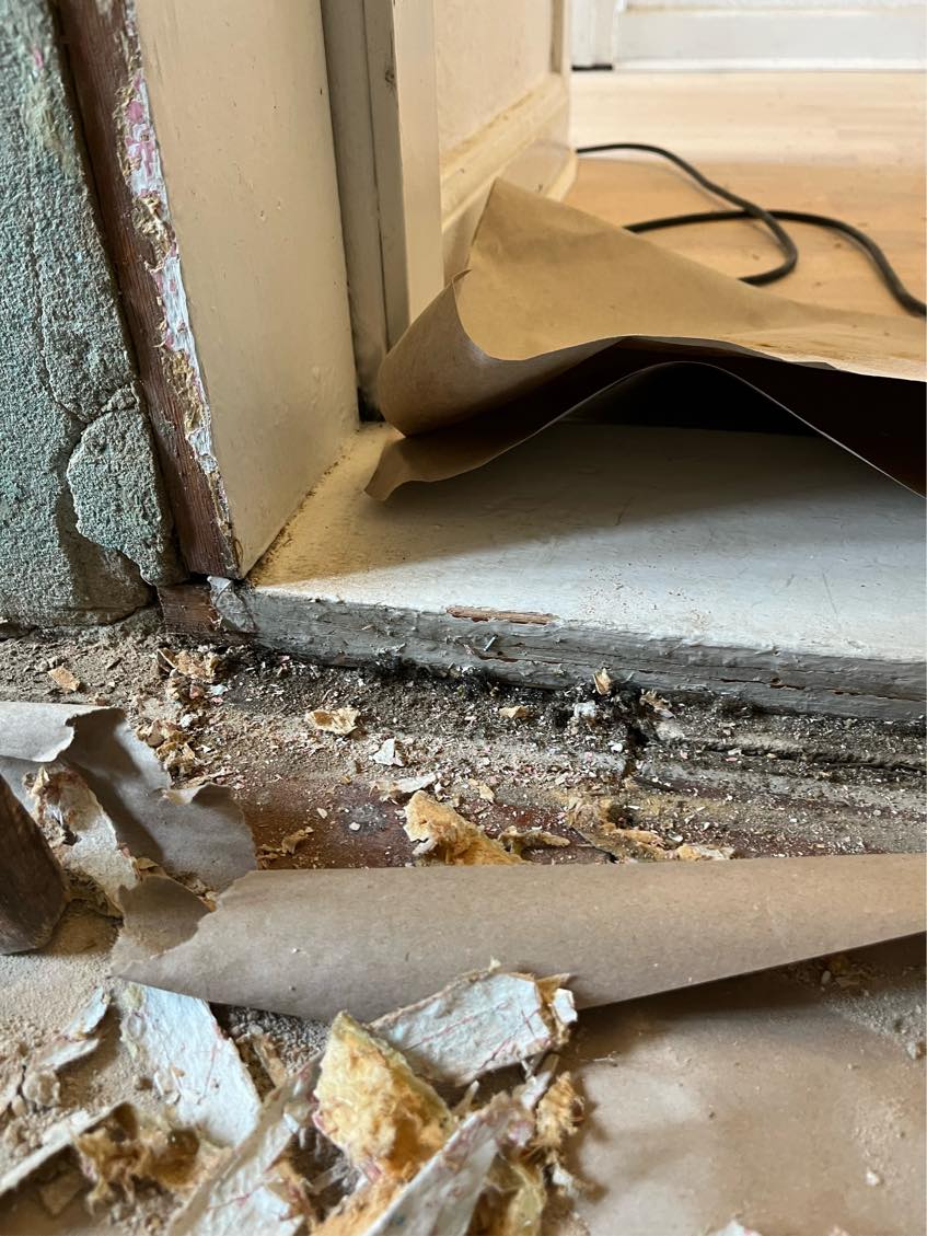 Udskiftning af dør og karm