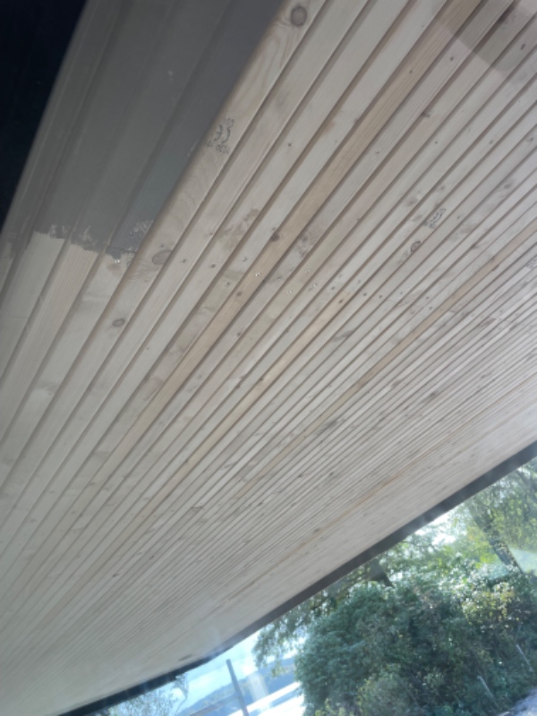 Male loft på terrasse