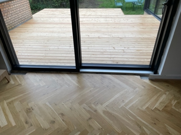 Indsæt træ og fuge