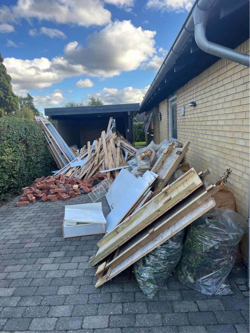 Bortskaffelse af byggeaffald