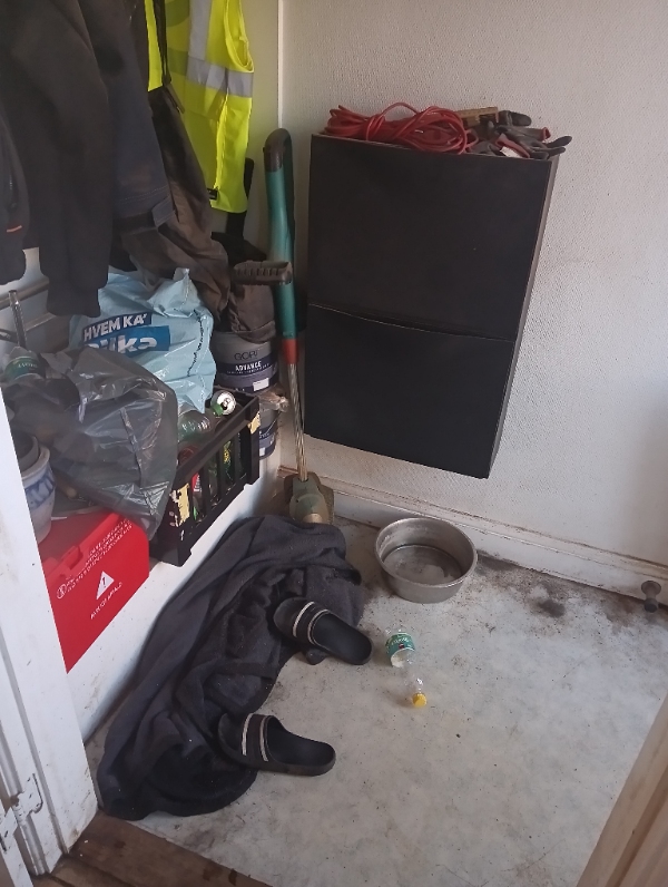 Flytte rengøring, a. 99m2 hus, og lidt have.