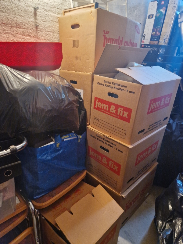 Tømning af kælderrum