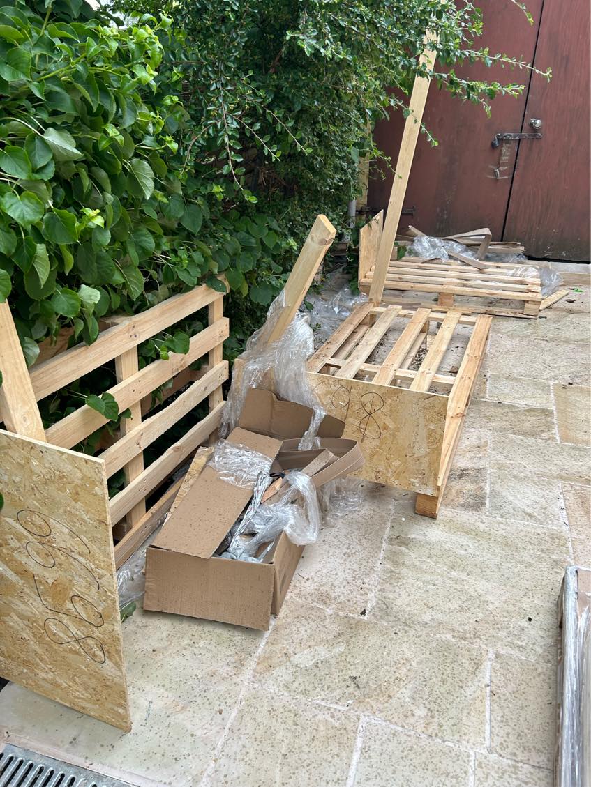 Tur til genbrugsstation