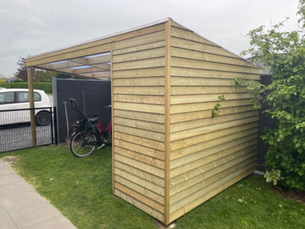 Fliselægning af overdækning