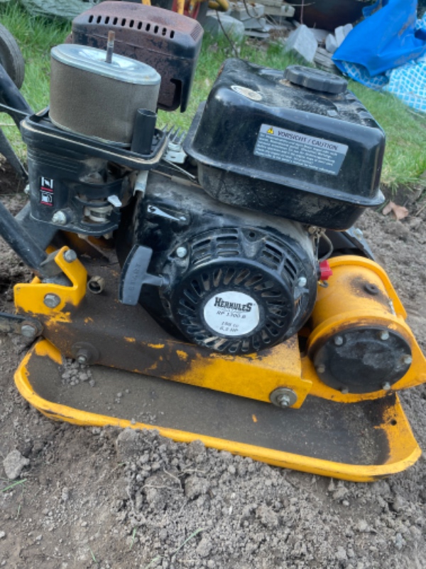 Reparation af pladevibrator