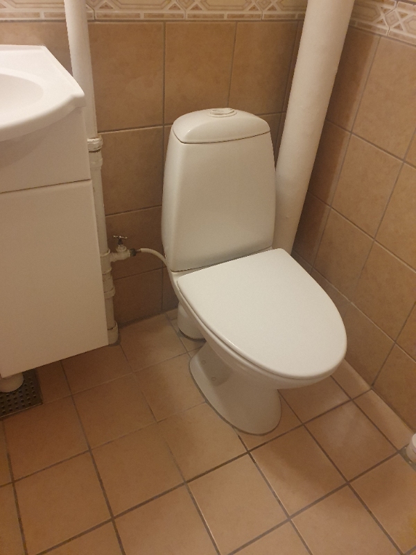 Udskiftning af toilet