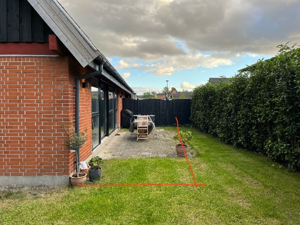 Bygning af bambusterrasse