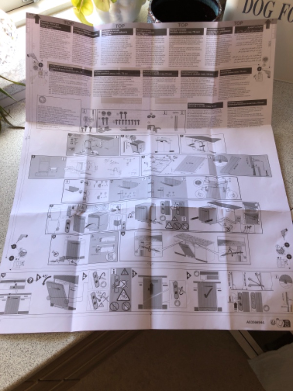 Montering af skabslåge på opvaskemaskine