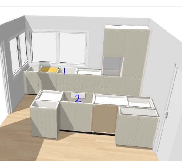 Tilbud på montering af Ikea-køkken.