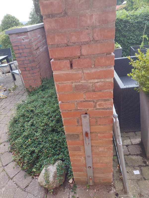 Reparation og pudsning af mur