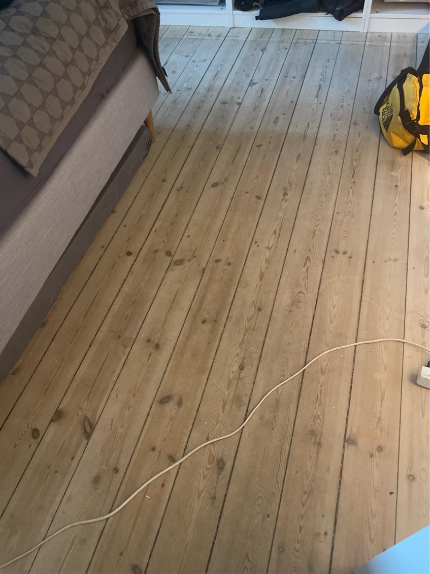 Afhøvling, slibning og efterbehandling af trægulv