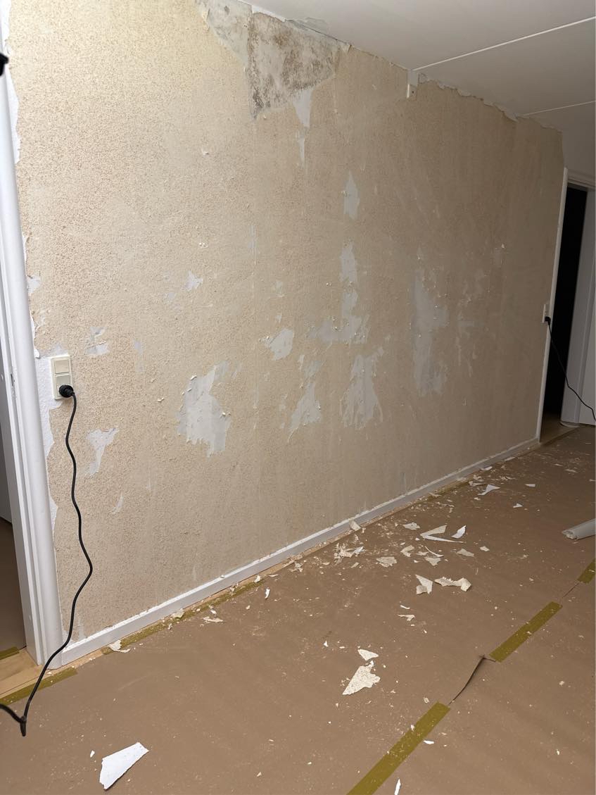 Spartling og påsætning af filt