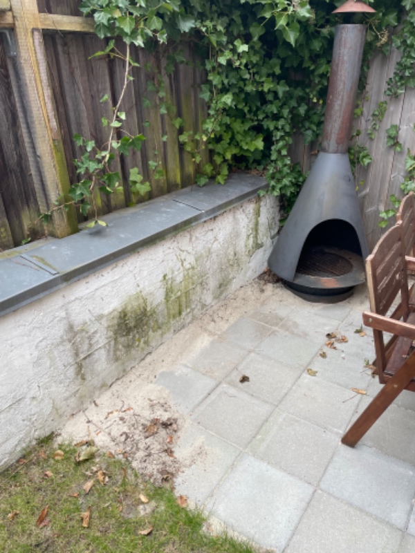 Murværk i haven skal ordnes for