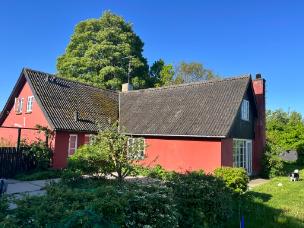 Asbesttag nedtagning 200kvm