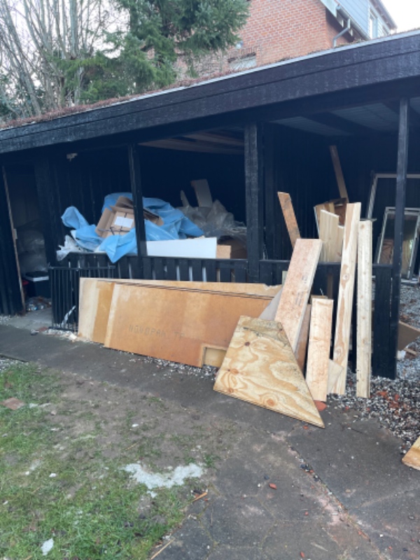 afhentning og afskaffelse af byggeaffald