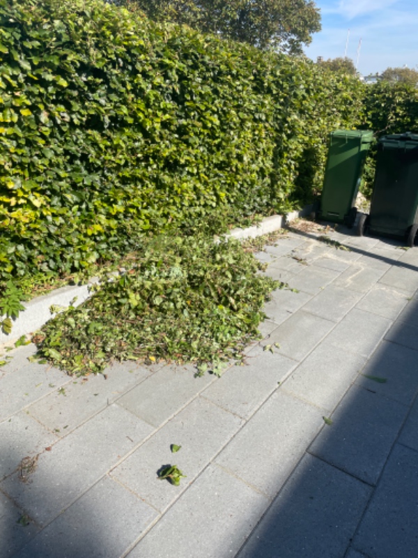 Haveaffald kørt væk