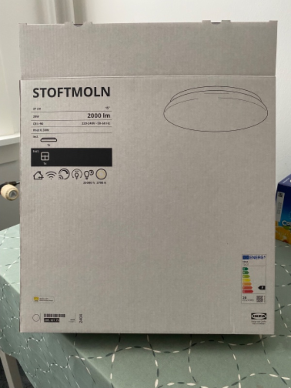 Opsætning af lampe