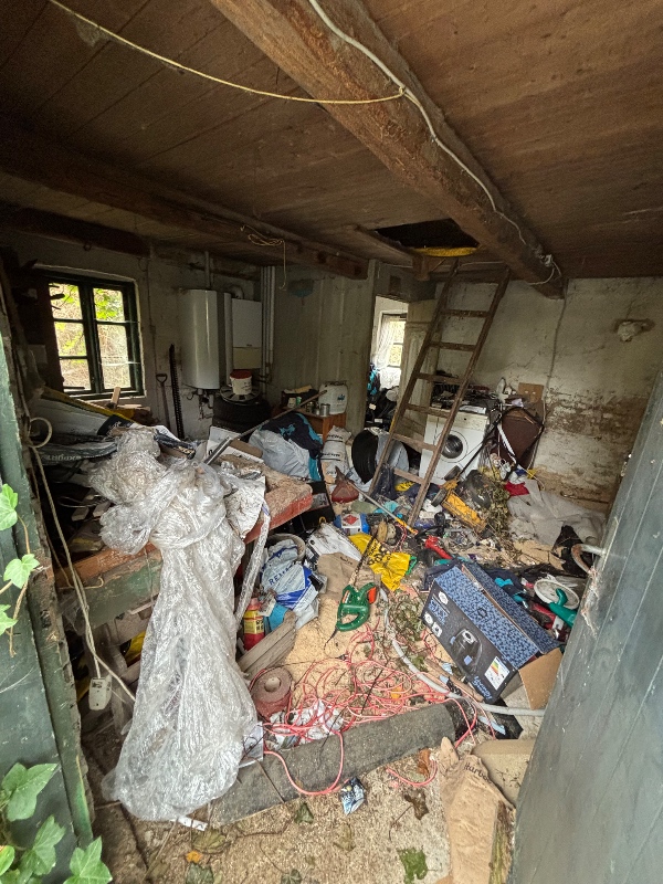 Rydning af hoarder hus