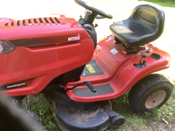 Reparation af MTD havetraktor