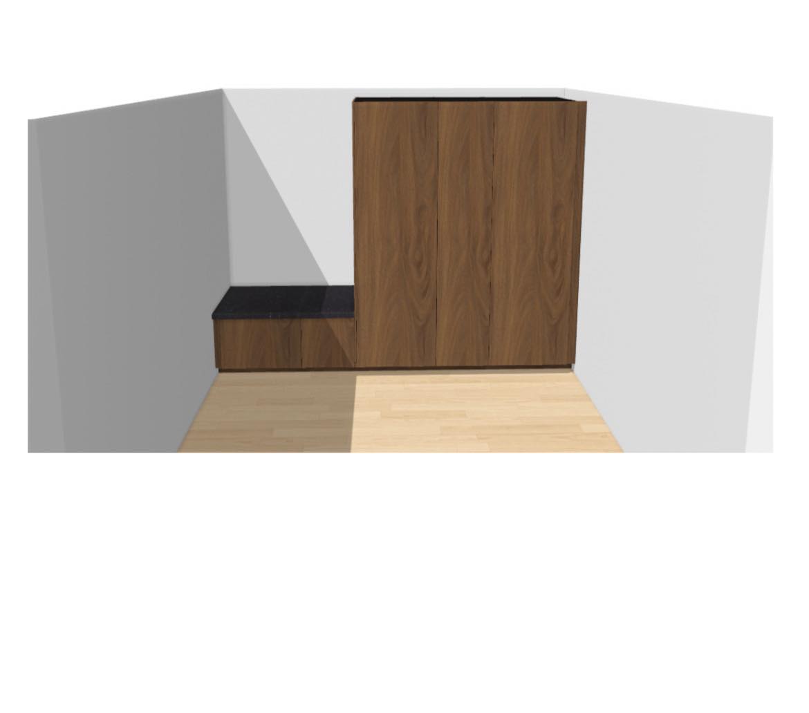 Samling af IKEA METOD skabssystem