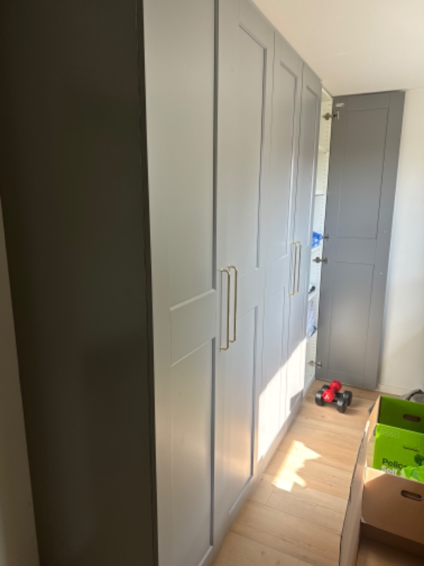 Ikea-skabe nedtagning