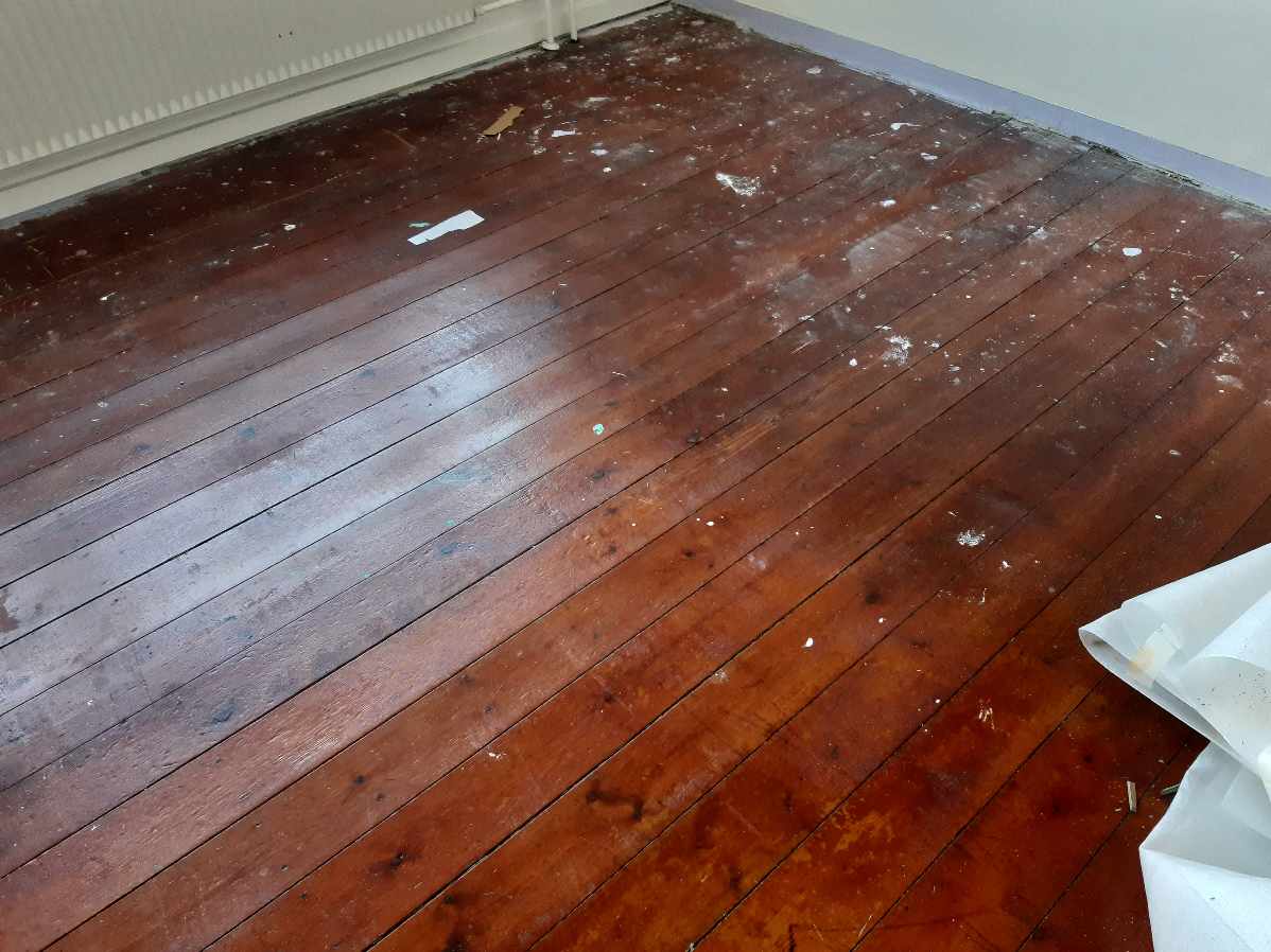 Gulv afslibning ludbehandling