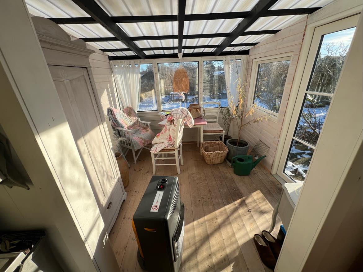 Hjælp til at male mit kolonihavehus indvendigt