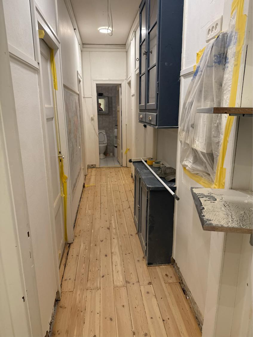 Rengøring af lejlighed