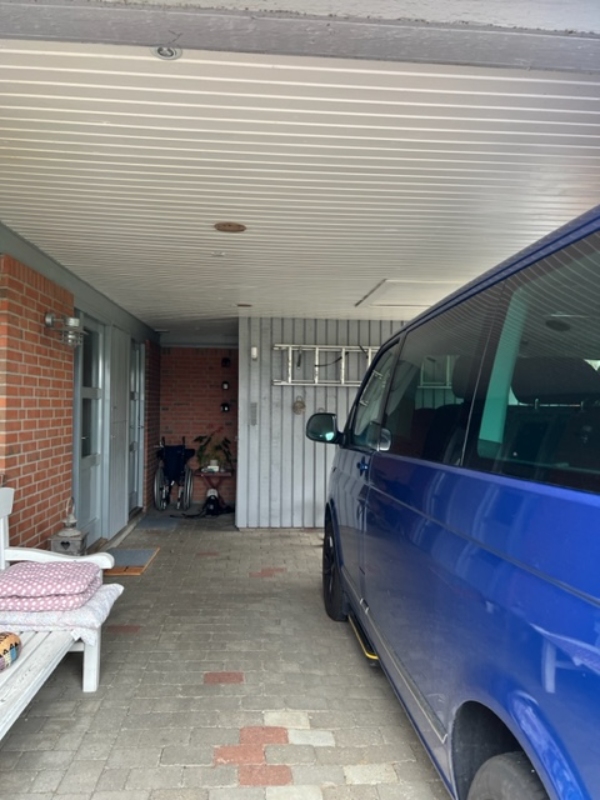 malet loftet i min carport