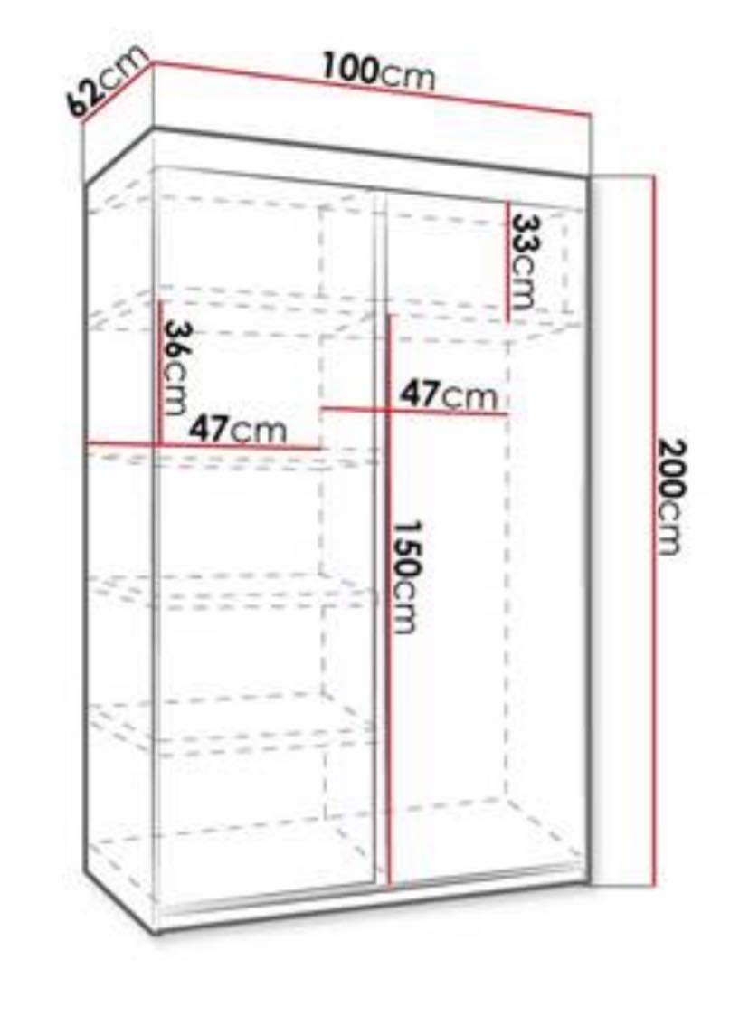 Samle mindre garderobeskab